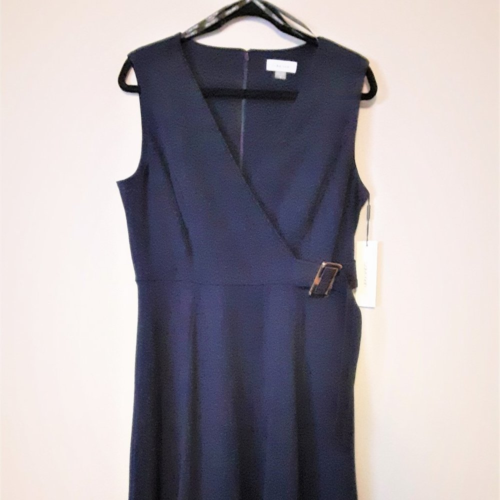 Calvin Klein sz 12 Navy A-Line Dress